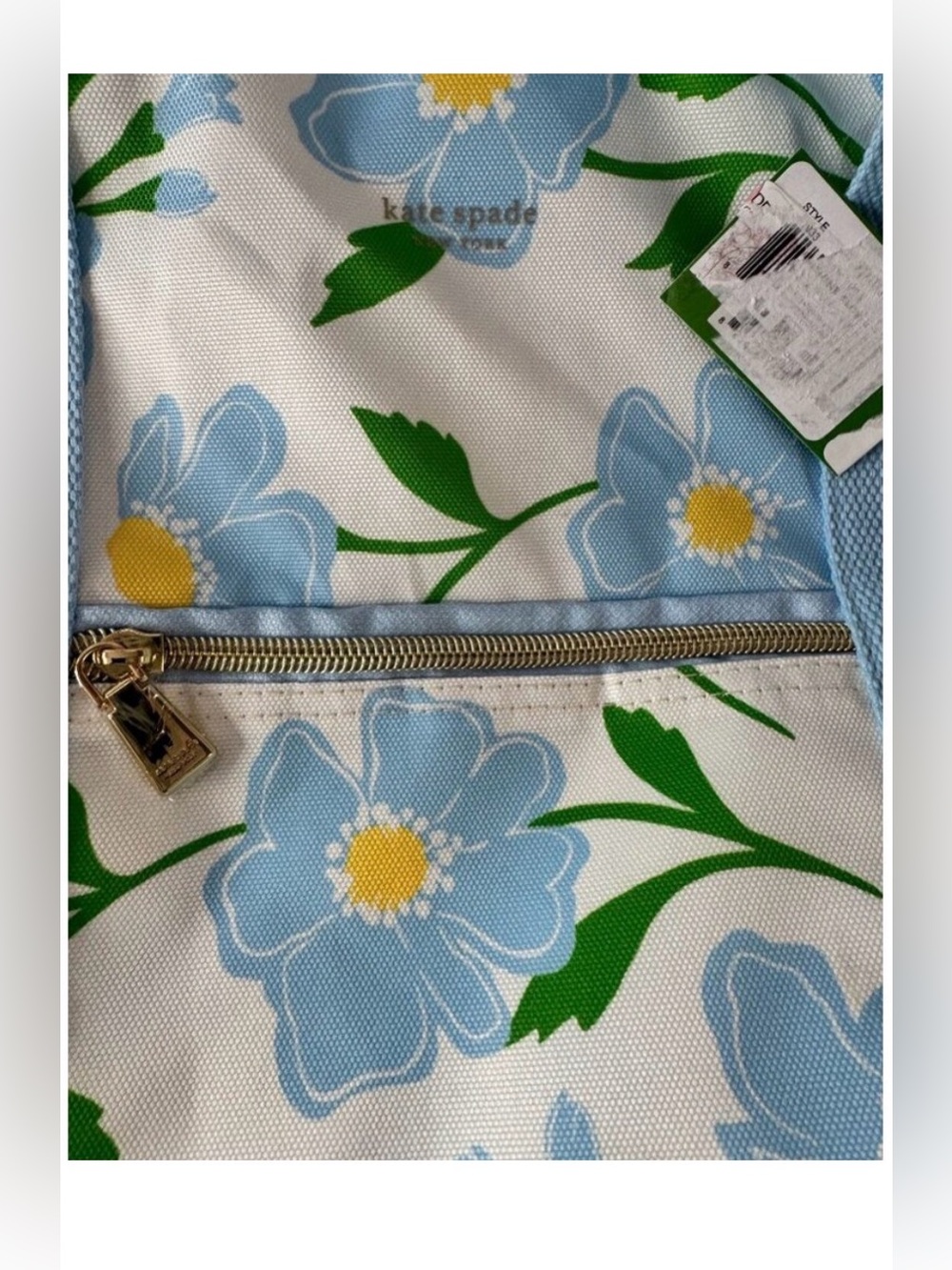 Kate Spade Sunshine Floral Insulated Cooler Tote Beach Picnic Travel - NWT - Picture 4 of 8